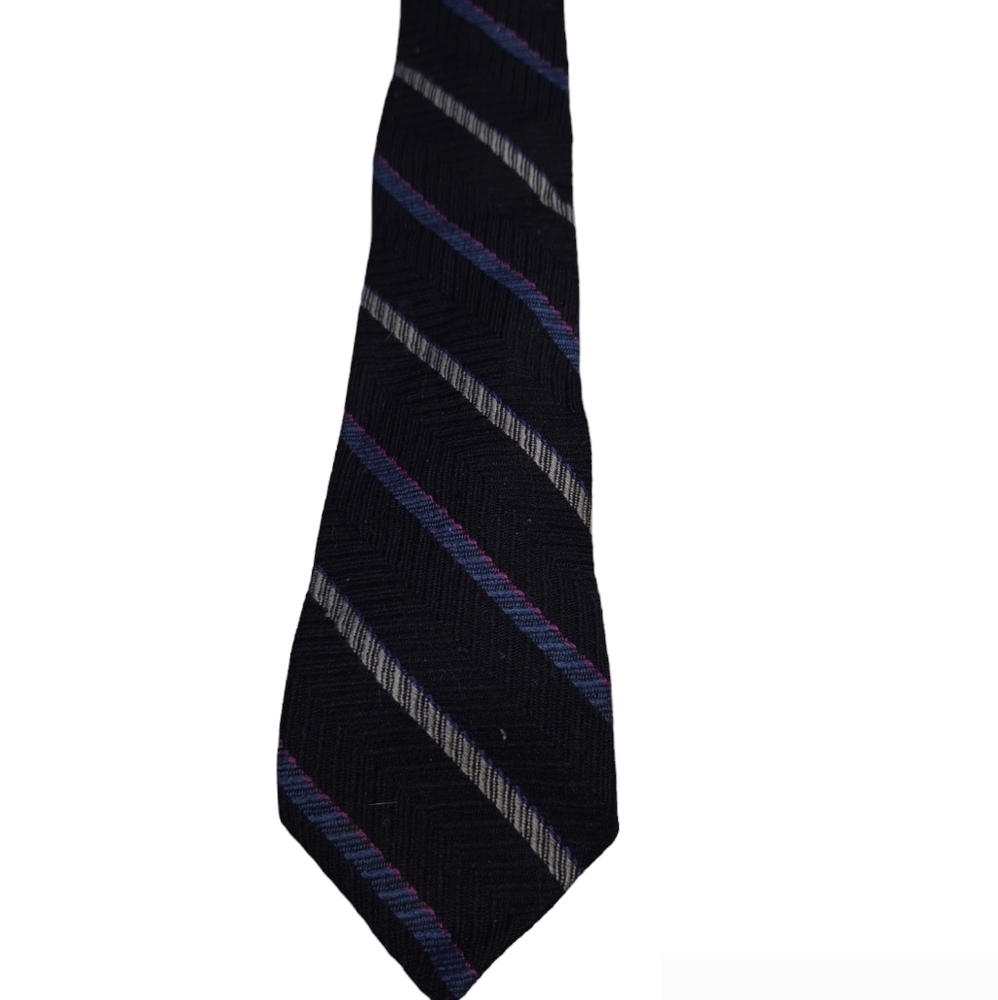 Vintage 100% Wool Frame Mens Necktie